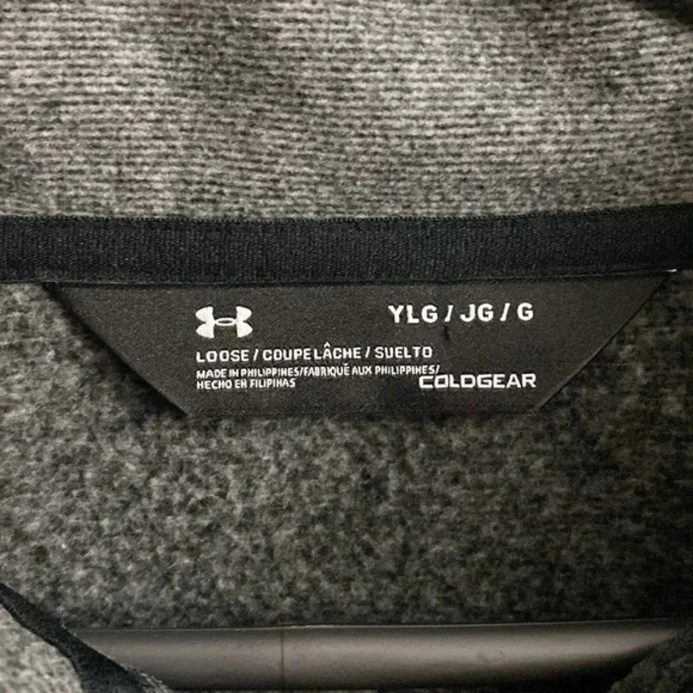 NWT Under Armour Kids Phenom Fleece 1/2 Snap Pullover YL